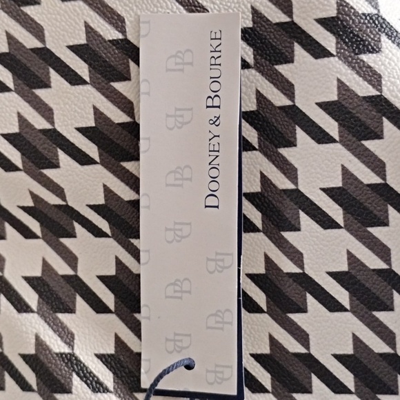 (NWT) DOONEY & BOURKE® Small Leisure Shopper -Black / Black - Picture 6 of 9